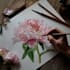 draw botanical illustrations of flowers