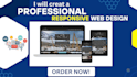a professional responsive website design