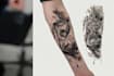 create unique realism tattoo design with my style