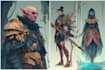paint fantasy illustration and character design