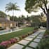 design front yards, backyards, swimming pool