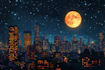 design a cyberpunk sci fi environments art illustration
