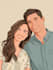 draw a romantic family couple portrait