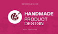 create an hand made soap products packaging design