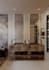 design and 3d render a stylish and functional bathroom