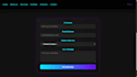 develop a professional full stack website with modern UI