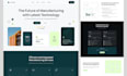 create landing page or homepage using wordpress, wix, webflow, shopify
