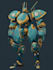 draw complete mecha concept arts