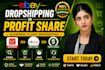 do ebay dropshipping on profit share
