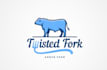 design bubble tea, cow, milk logo with free design