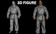 sculpt 3d action figures, toys, miniature characters for 3d printing