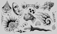 create flash tattoo balinese style