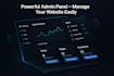 mern business website with admin panel and secure user login