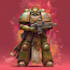 create a warhammer 40k character art
