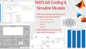 help with matlab coding, simulink model with control systems