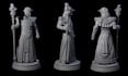 sculpt 3d character model, 3d action figurine, 3d dnd tabletop minis, stl file