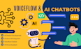 integrate voiceflow ai chatbot with laravel backend and payment processing