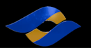 a 3d rotating logo animation spin loop