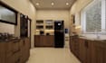 create a photorealistic modern kitchen 3d render