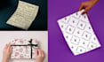 design seamless patterns for wrapping tissue, wrapping paper