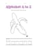 make modern abc worksheets and coloring pages for kids