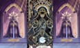 do card game design trading card template tarot deck mtg style card rpg card