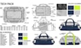 do duffel bag tech pack handbag tote bag tech pack for manufacturing