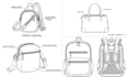 do duffel bag tech pack handbag tote bag tech pack for manufacturing
