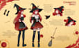 draw character design, character sheet or reference sheet, for your oc style