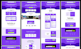 do figma website design,ui ux design,landing page