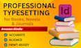 design and format your textbook in indesign