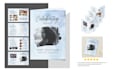 create a custom memorial program design for a meaningful funeral tribute