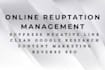 do online reputation management, ORM, reverse SEO to remove negative links