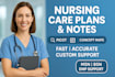 do quality soap notes, birp notes, progress notes, clinical narratives