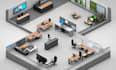 convert your gather town into stunning 3d models ,rendering