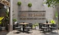 organice 3d espresso bar,restaurant interior,cgi mocha lounge,cafe layout render