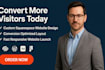 design or redesign your squarespace website for maximum conversions