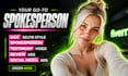 create professional ugc selfie style spokesperson testimony video review ads