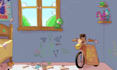 draw illustration background stylized realism cartoon chibi