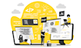 design and develop responsive custom websites using HTML, PHP, and wordpress