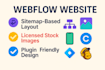 build a custom webflow website