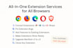 develop, fix, convert, optimize any browser extension chrome, firefox, edge etc