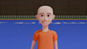 make 3d cartoon animation or short clip