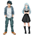 draw roleplaying character in anime art style
