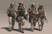 create military tactical character