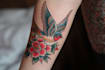 create american traditional tattoo style design