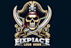 create high quality skull pirate logo with express delivery