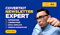 setup convertkit newsletter kit landing page convert kit account setup expert