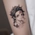 draw cute custom anime or blackwork tattoo