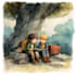 draw digital watercolour children book illustration